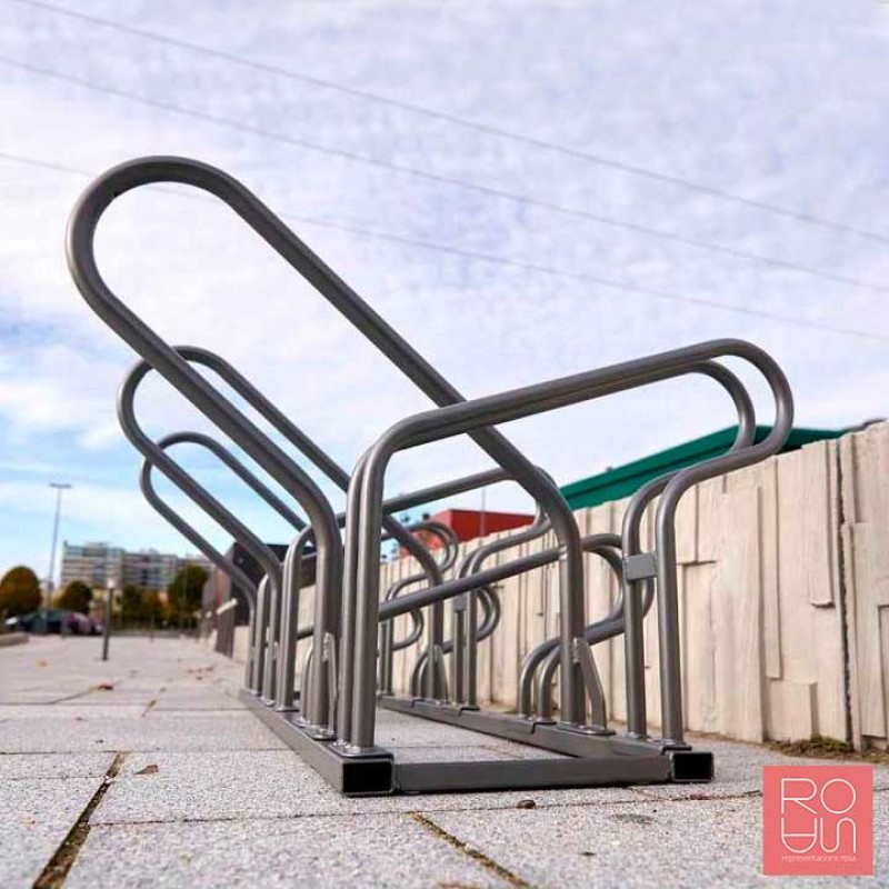 Aparcabicicletes urbà Optimum a dues cares